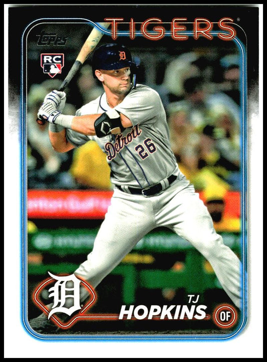 2024 Topps Update #US311 TJ Hopkins Rookie Detroit Tigers