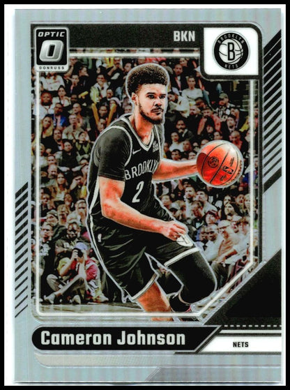 2024-25 Donruss Optic Holo #35 Cameron Johnson Brooklyn Nets