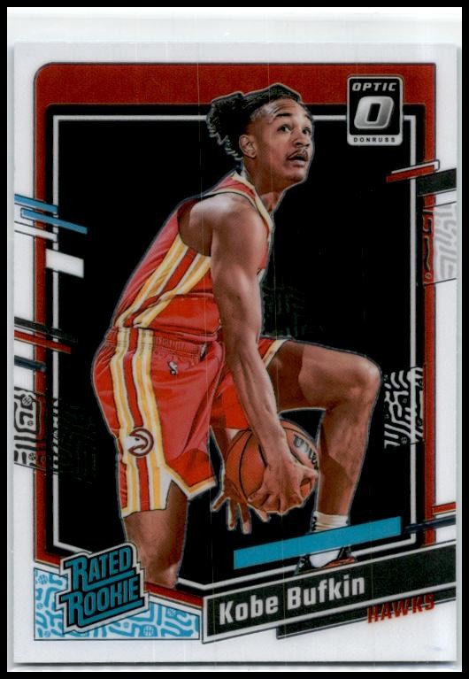 2023-24 Donruss Optic #220 Kobe Bufkin Rookie Atlanta Hawks