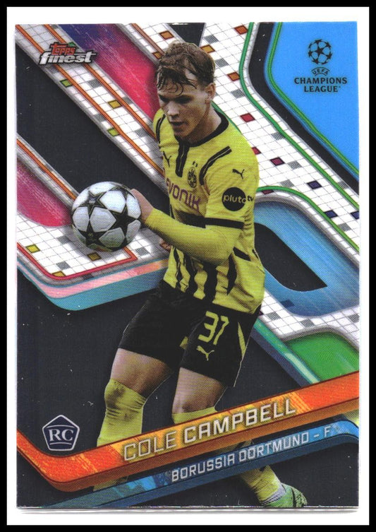 Cole Campbell #58 2024-25 Finest UEFA Club Competitions Rookie