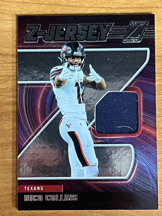 2024 Panini Zenith Z Jersey #ZJ34 Nico Collins Houston Texans