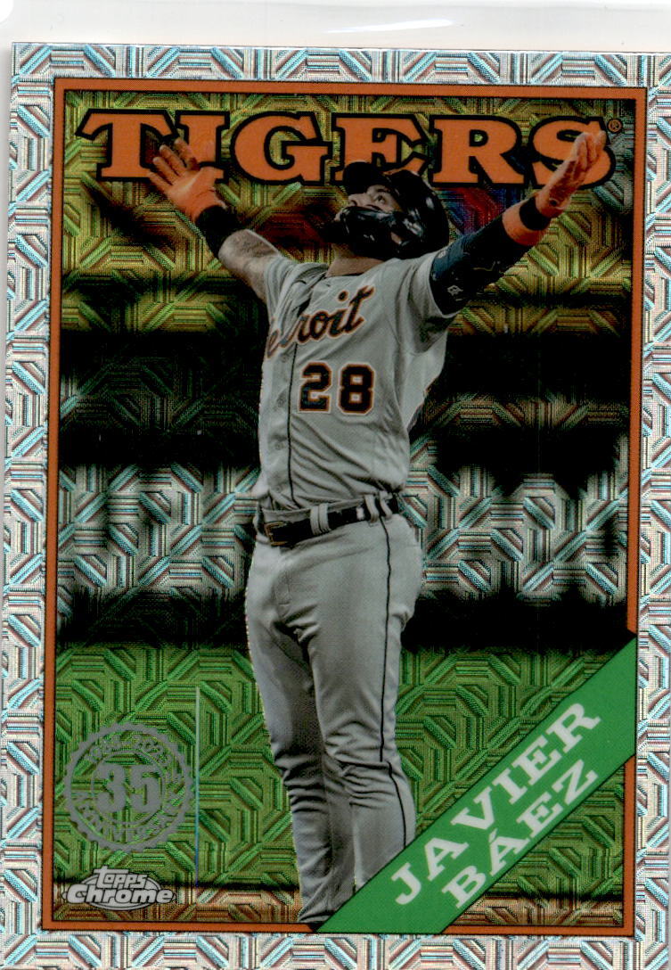 2023 Topps Chrome Mega #T88C-70 Javier Báez Detroit Tigers