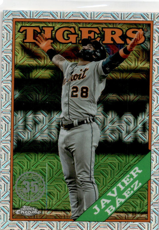 2023 Topps Chrome Mega #T88C-70 Javier Báez Detroit Tigers