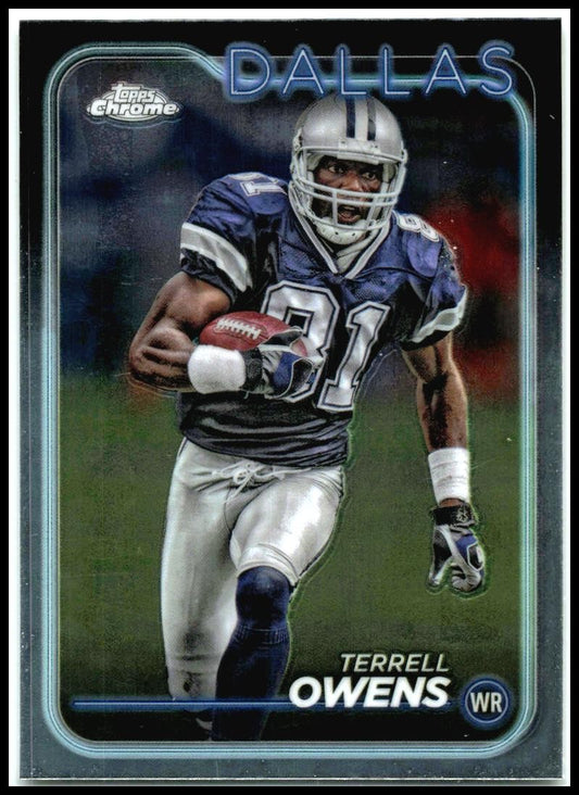 2024 Topps Chrome #54 Terrell Owens Dallas Cowboys