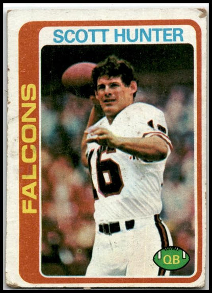 1978 Topps #36 Scott Hunter Atlanta Falcons