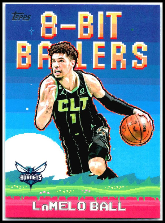 2025-26 Topps 8-Bit Ballers #8B-17 LaMelo Ball Charlotte Hornets