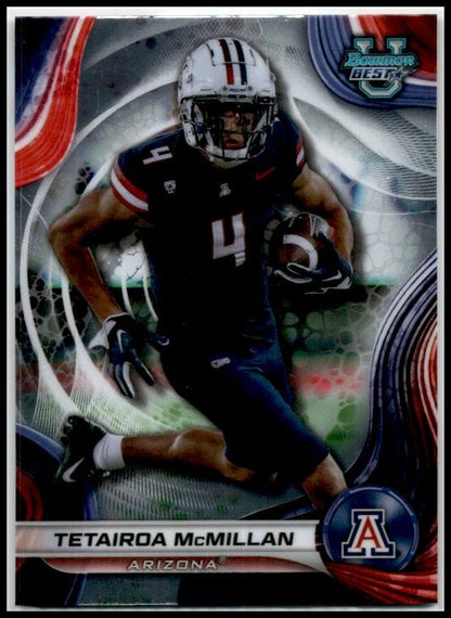 2024 Bowman University Best #30 Tetairoa McMillan Arizona Wildcats