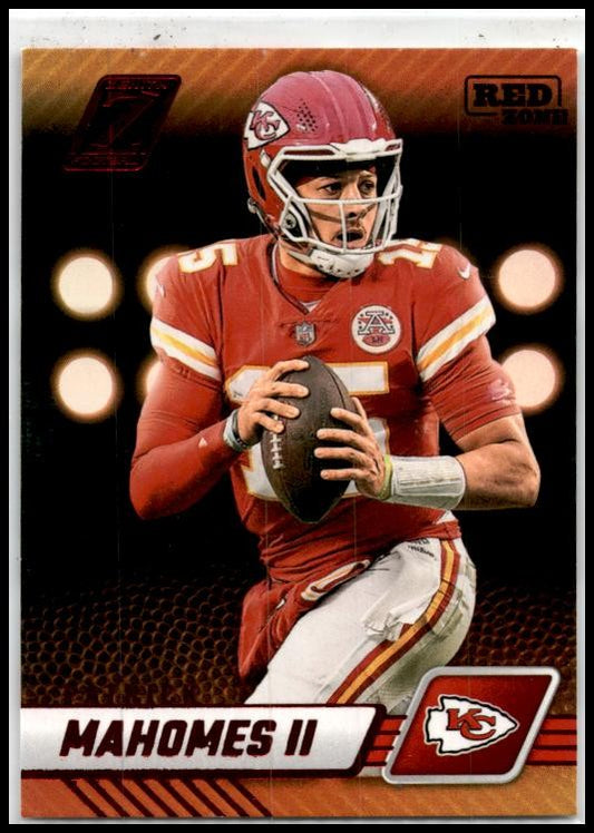 2023 Panini Zenith Red Zone #50 Patrick Mahomes II Kansas City Chiefs