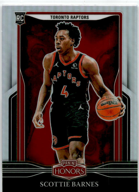 2021-22 Panini Chronicles Silver #698 Scottie Barnes RC Toronto Raptors