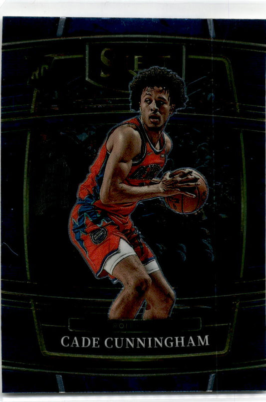 2021-22 Panini Select Blue #11 Cade Cunningham RC Detroit Pistons
