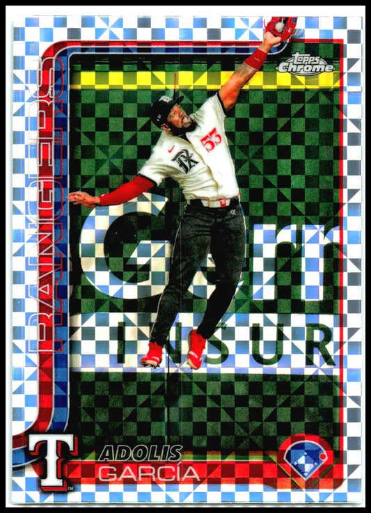 2025 Topps Chrome X-Fractor #293 Adolis Garcia