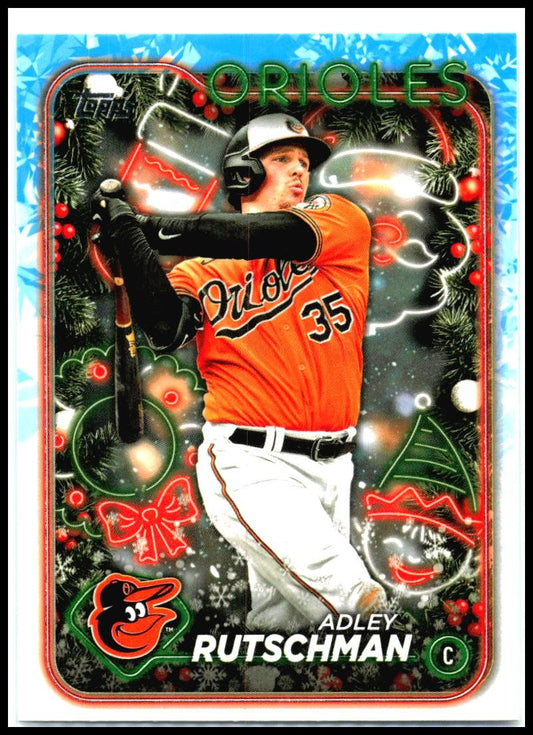 2024 Topps Holiday #H194 Adley Rutschman Baltimore Orioles