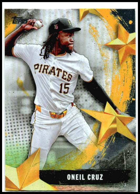 2025 Topps Stars of MLB #SMLB-50 Oneil Cruz Pittsburgh Pirates