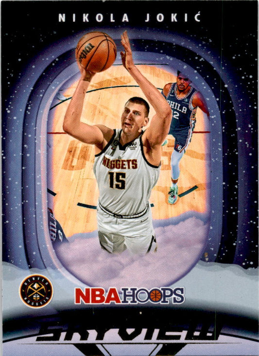 2023-24 Hoops Winter Skyview #19 Nikola Jokic Denver Nuggets