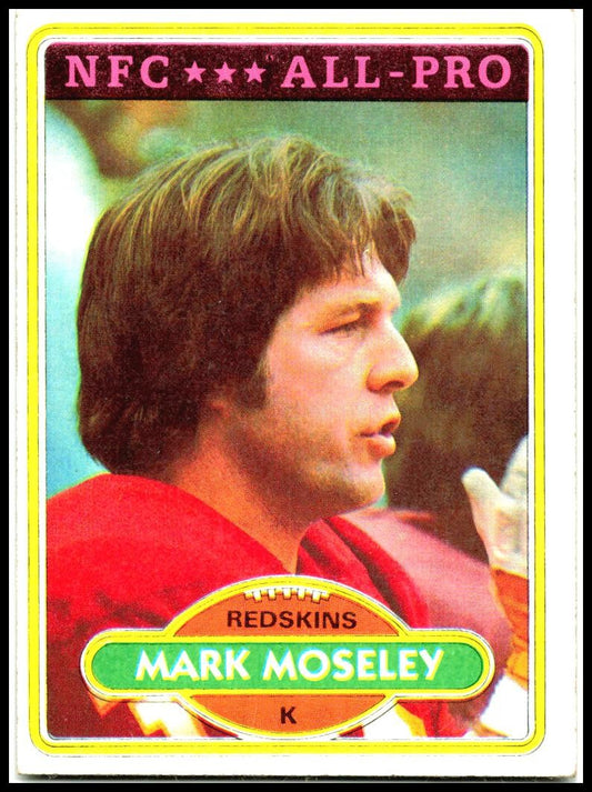 1980 Topps #320 Mark Moseley Washington Redskins