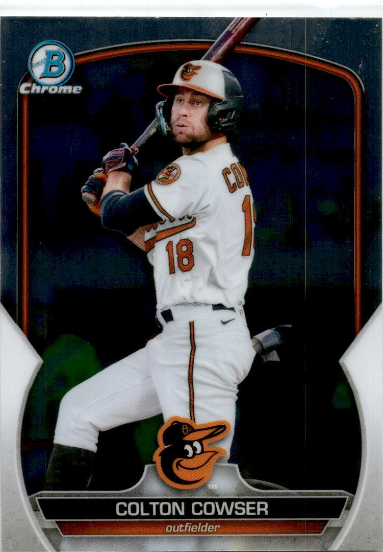 2023 Bowman Chrome #BCP-144 Colton Baltimore Orioles