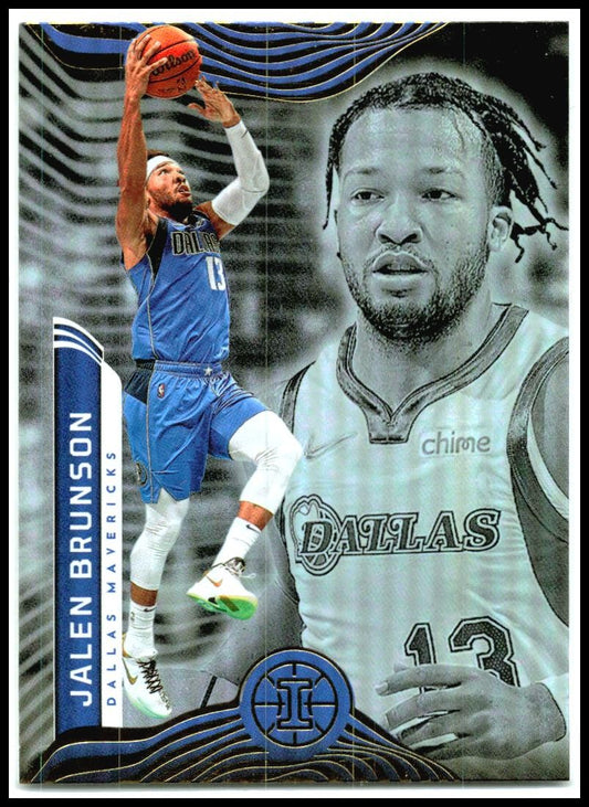 2021-22 Panini Illusions #72 Jalen Brunson Dallas Mavericks