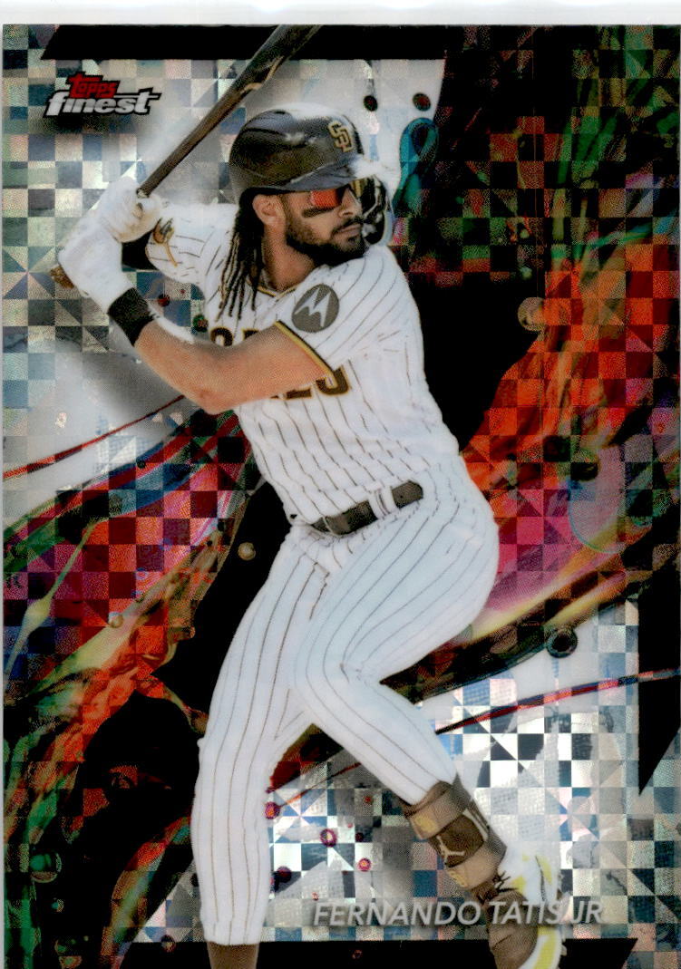 2024 Finest Checkerboard Refractors #16 Fernando Tatis Jr. San Diego Padres