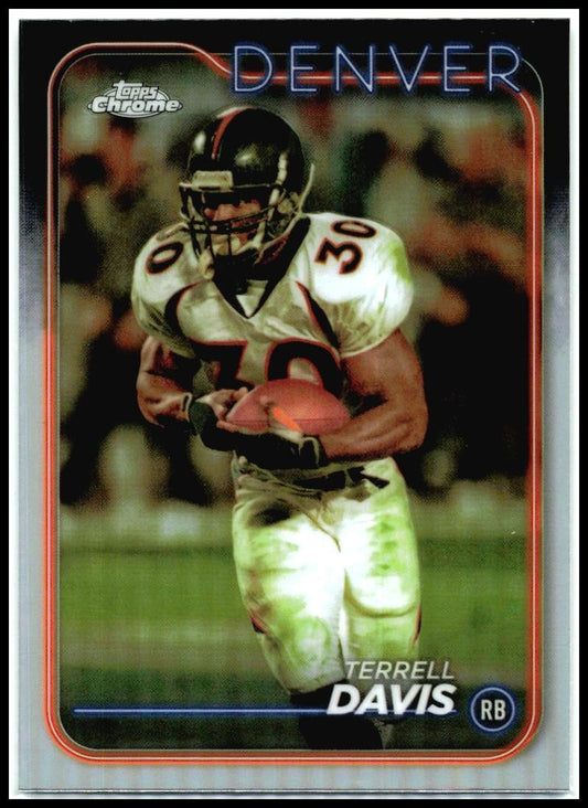 2024 Topps Chrome Refractor #60 Terrell Davis Denver Broncos