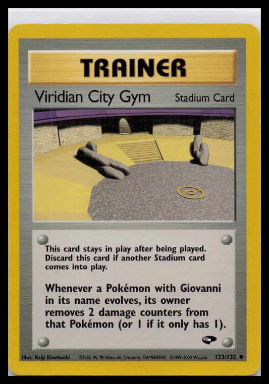 Gym Challenge #123/132 Viridian City Gym