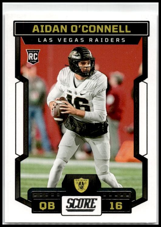 2023 Score #310 Aidan O'Connell Las Vegas Raiders