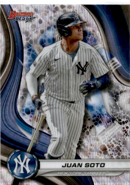 2024 bowman's best Wave #45 Juan Soto