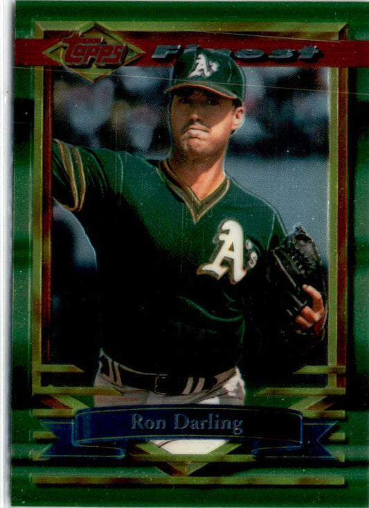 1994 Finest #243 Ron Darling Oakland Athletics