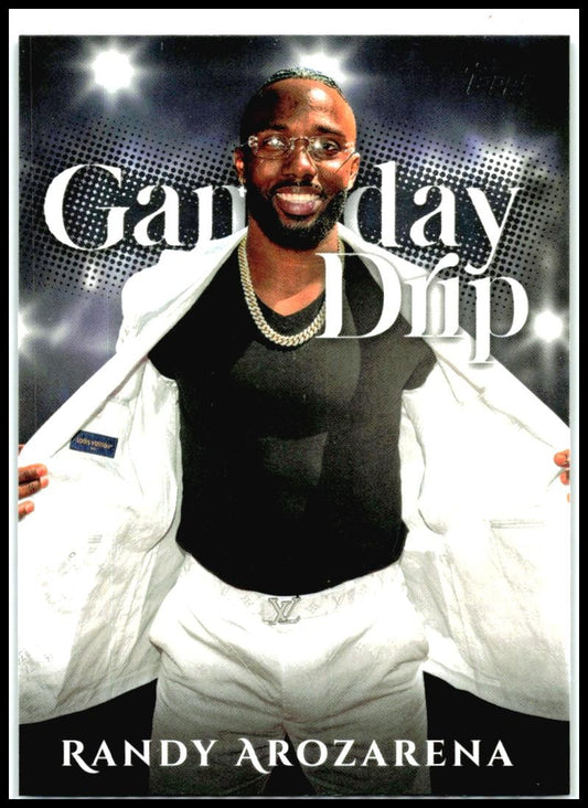 2025 Topps Gameday Drip #GD-22 Randy Arozarena Seattle Mariners