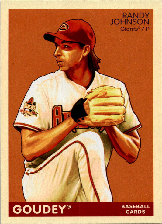 2009 Upper Deck Goudey #4 Randy Johnson Arizona Diamondbacks