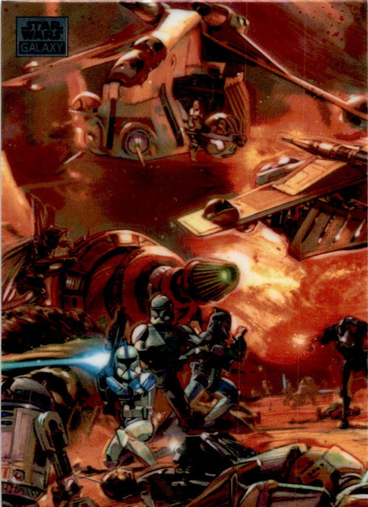 2024 Topps Star Wars Glaxay 6 In the Heat of Battle