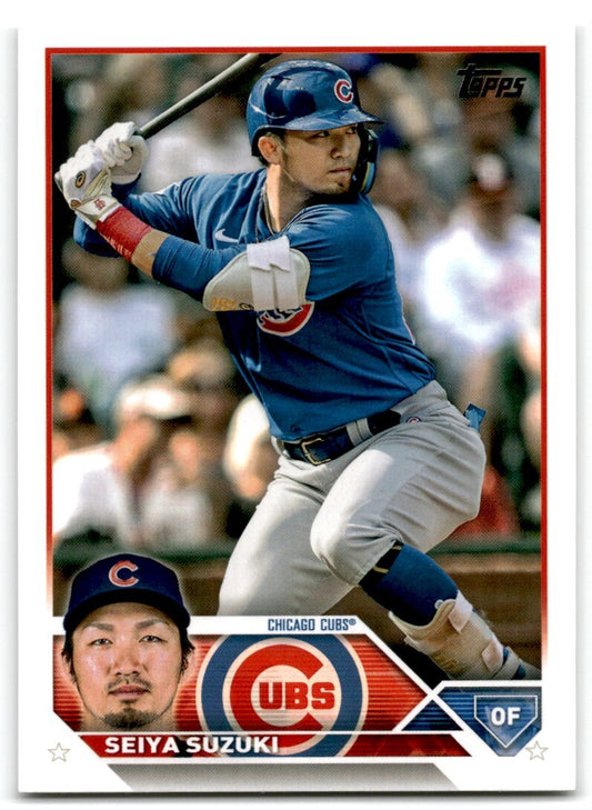 2023 Topps Seiya Suzuki Chicago Cubs #183