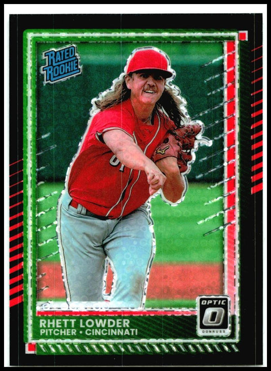 2025 Donruss Circles Prizm #74 Rhett Lowder Cincinnati Reds
