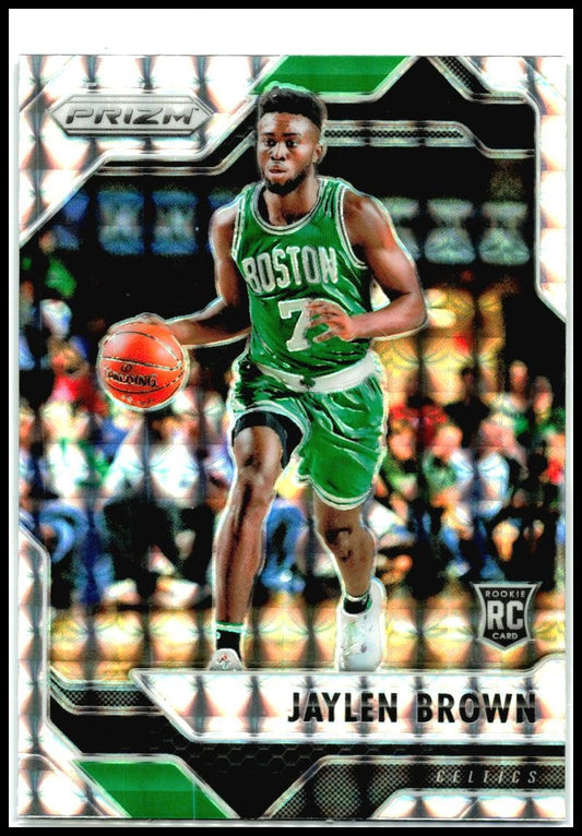 2016-17 Panini Mosaic Prizm #45 Jaylen Brown Rookie Boston Celtics