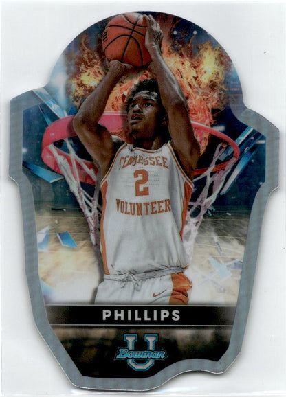 2023 Bowman University Best  Buckets Die-Cut #BB-15 Julian Phillips Tenn