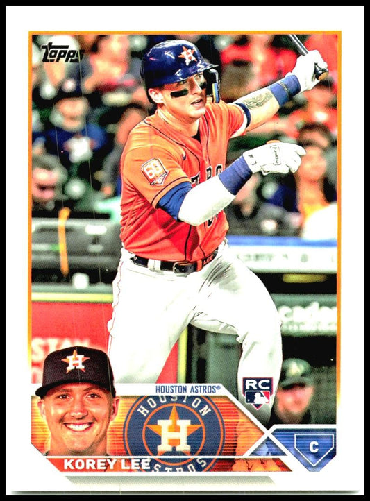 2023 Topps Houston Astros #HOU-8 Korey Lee Houston Astros