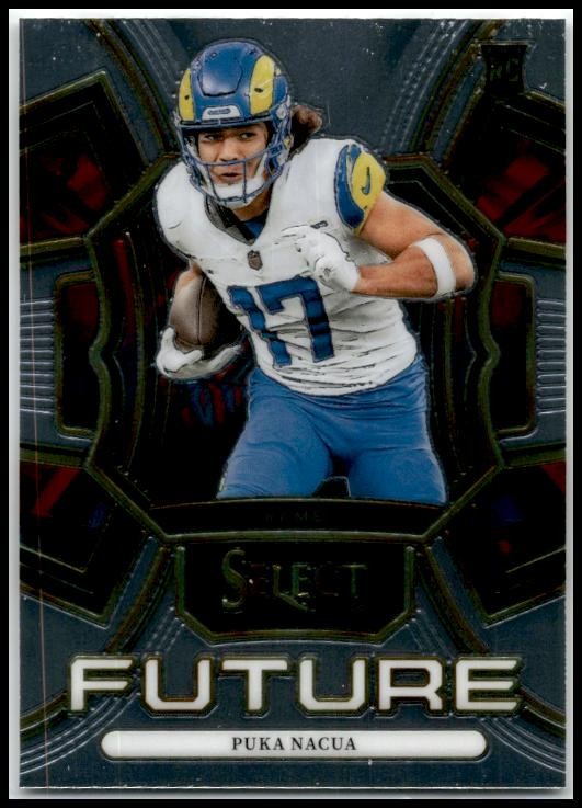 2023 Panini Select Select Future #FUT-PNA Puka Nacua Los Angeles Rams