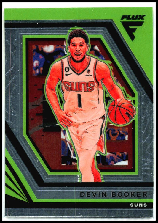 2022-23 Panini Flux Silver #143 Devin Booker Phoenix Suns