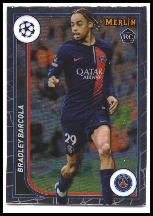 2023-24 Merlin UEFA Club Competitions #96 Bradley Barcola