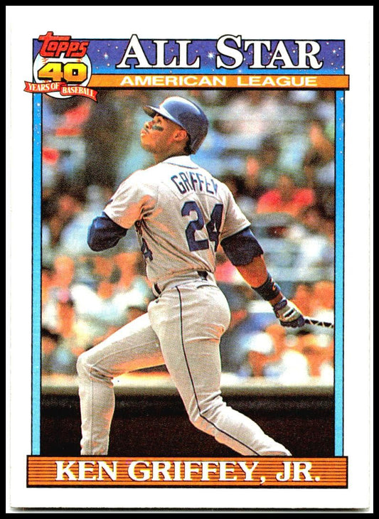 1991 Topps #392 Ken Griffey, Jr. Seattle Mariners