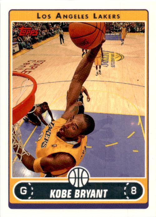 2006-07 Topps #8 Kobe Bryant Los Angeles Lakers