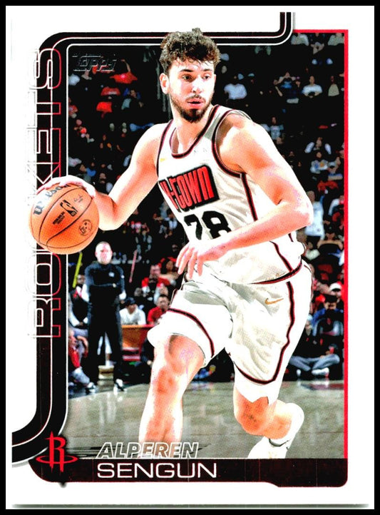 2025-26 Topps #180 Alperen Sengun Houston Rockets