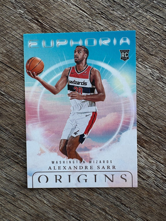 2024-25 Panini Origins Basketball Euphoria 11  Alexandre Sarr RC Wizards