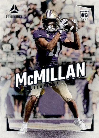 2024 Panini Luminance #160 Jalen McMillan Rookie Tampa Bay Buccaneers