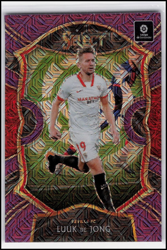2020-21 Panini Chronicles - Select La Liga Purple Mojo #25 Luuk de Jong