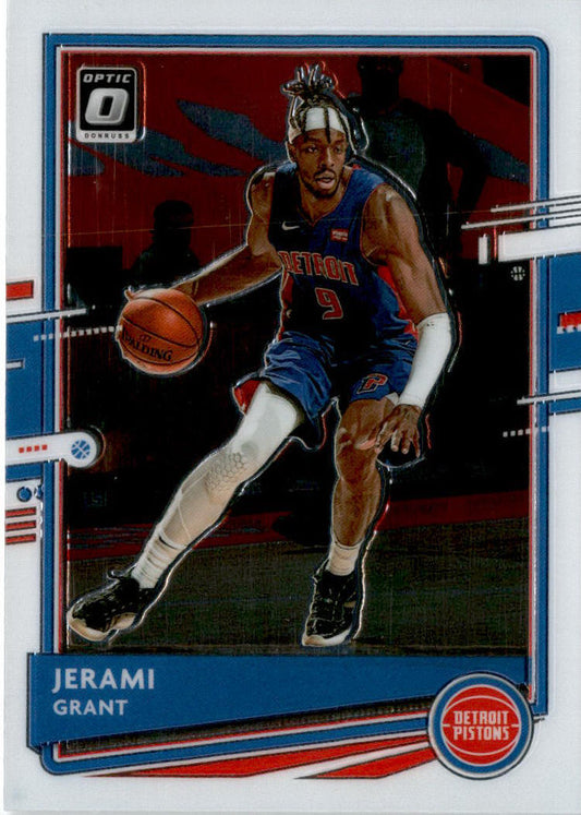 2020-21 Donruss Optic #4 Jerami Grant Detroit Pistons