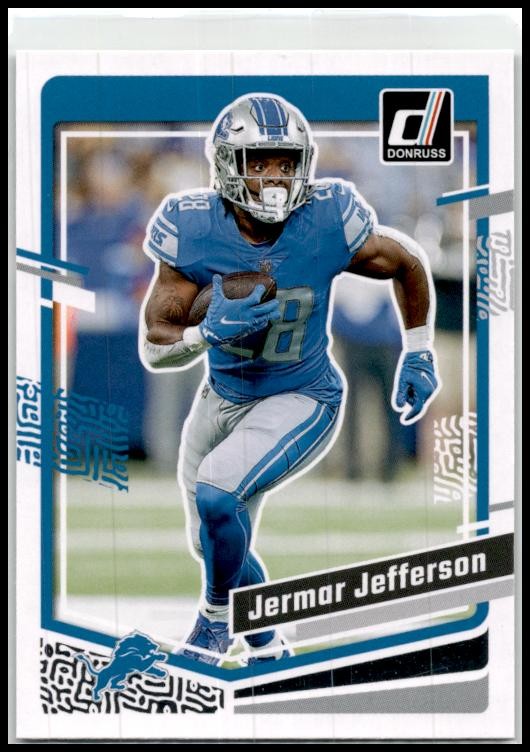 2023 Donruss #100 Jermar Jefferson Detroit Lions