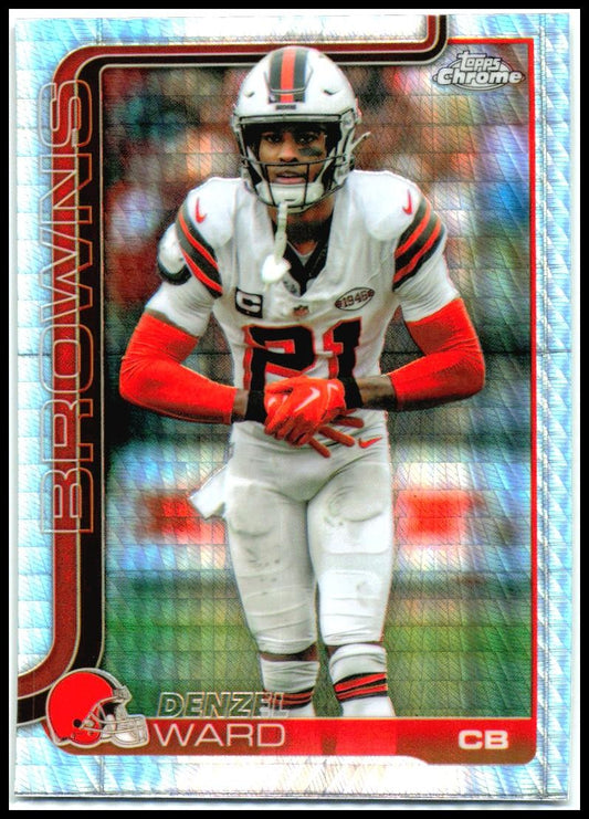2025 Topps Chrome Prism #74 Denzel Ward