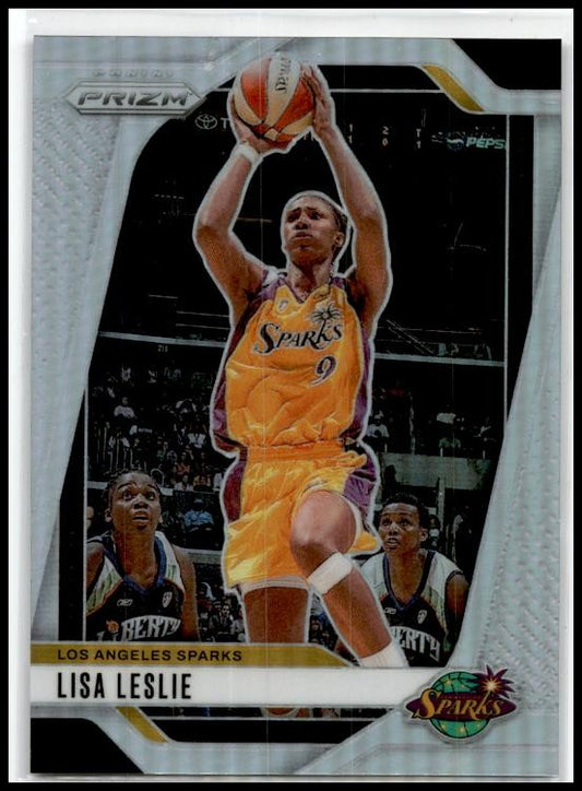 2024 Panini Prizm WNBA Silver Prizms #98 Lisa Leslie Los Angeles Sparks
