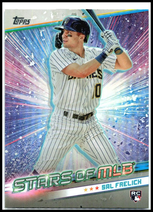 2024 Topps Stars of MLB #SMLB-56 Sal Frelick Milwaukee Brewers