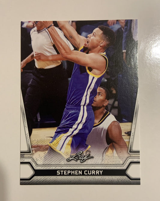 Stephen Curry 2021 Leaf #08 - Golden State Warriors 